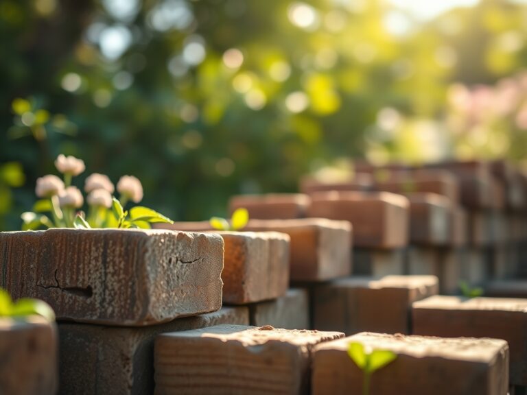 6 Steps to Build a Modular Concrete Garden Wall